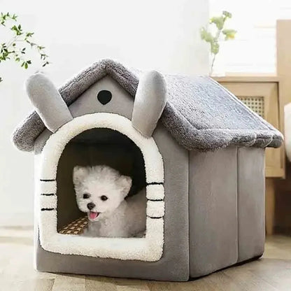 Indoor Warm Dog House – Soft Pet Bed Tent for Dogs and Cats