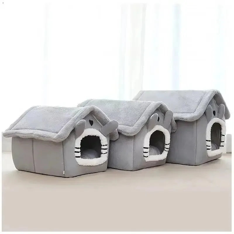 Indoor Warm Dog House – Soft Pet Bed Tent for Dogs and Cats