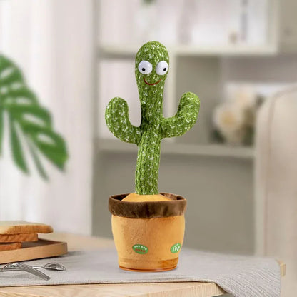 Rechargeable Dancing Cactus Plush Toy