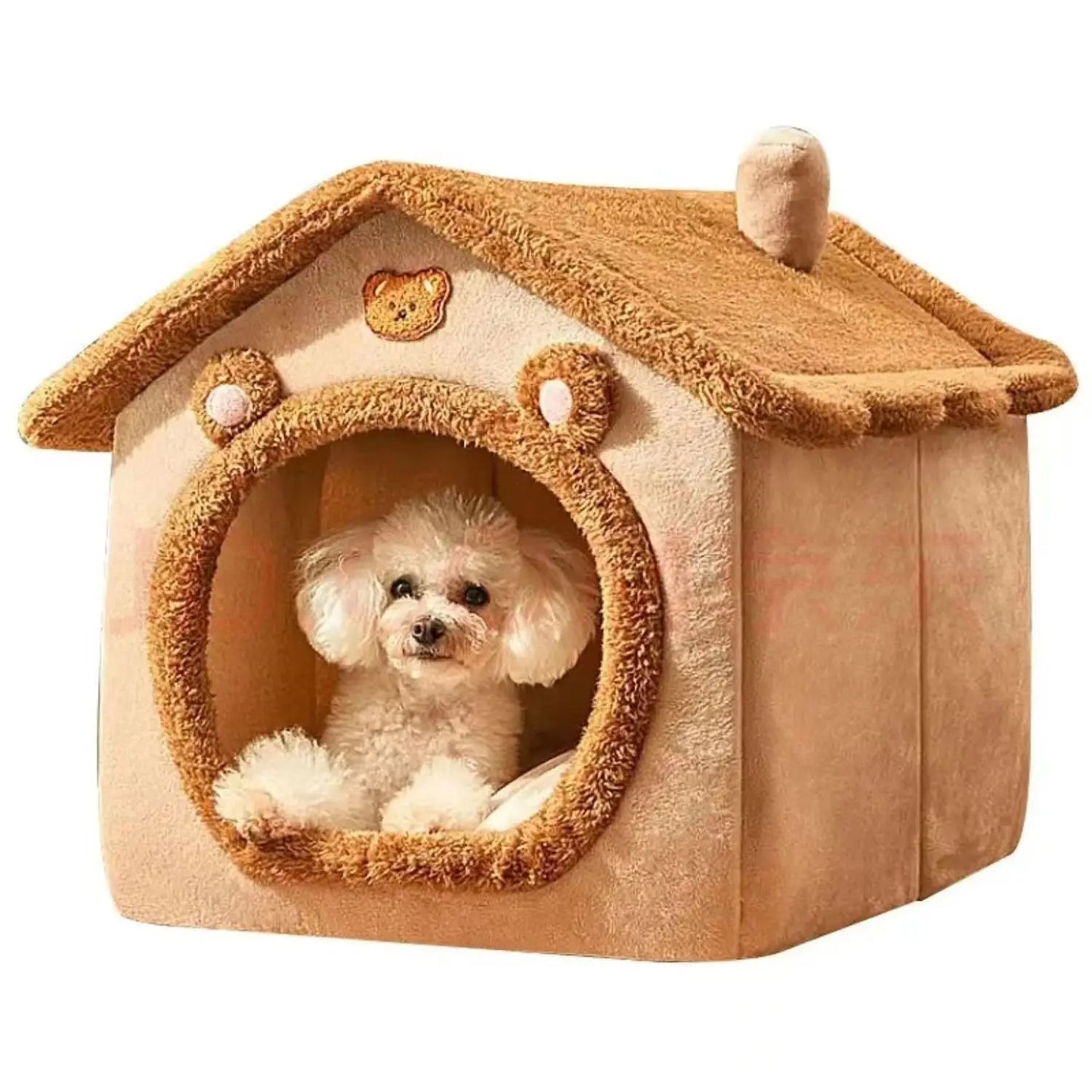 Indoor Warm Dog House – Soft Pet Bed Tent for Dogs and Cats