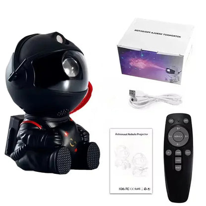 Astronaut Star Projector Galaxy Night Light